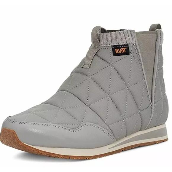 Teva Women's Ember Quilted Booties Grey Size 9 - Picture 1 of 10